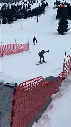 Insane Slush Cup 2022 Downhill Ski Water-Skipping Stunt || WooGlobe
