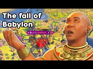 And I wept, for there was no more Babylon to BURN - Civ 6 Khmer