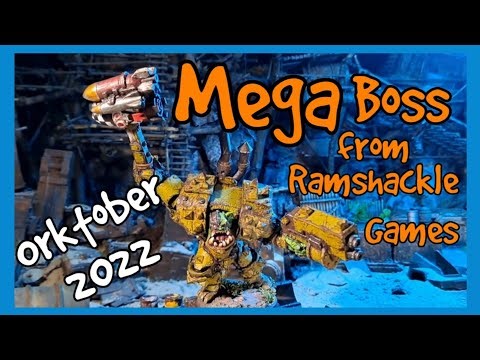 Orktober 2022 - New Ork Warboss from Ramshackle Games