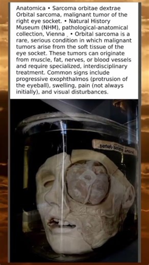 The Eye That Became a Tumor - A Vienna Specimen of Orbital Sarcoma