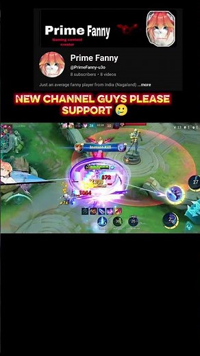 Fanny Trill Freestyle #shorts #mobilelegends