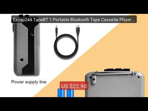 Ezcap244 TapeBT 1 Portable Bluetooth Tape Cassette Player Conv... — Hot Deal 2026 | Limited Offer!