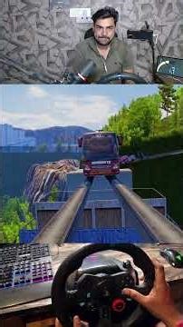 Extreme Off-roading in Volvo Busd #DangerousDrive #Shorts#ets2