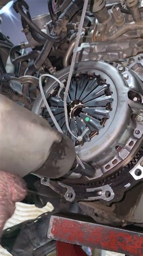 #auto #mechanic #Transmition clutch kit assembly install
