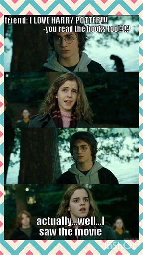 POV: You say you love Harry Potter but never read the books 💀#clip #memes #shorts#video
