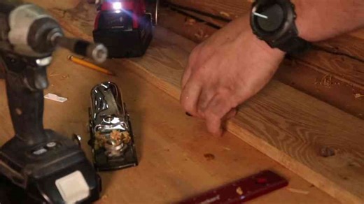 I built a fireplace mantel with hidden storage – and you’d never notice