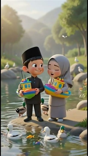 Keseruan Main Kapal Di Sungai