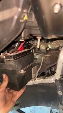 Jeep Wrangler auxiliary battery change