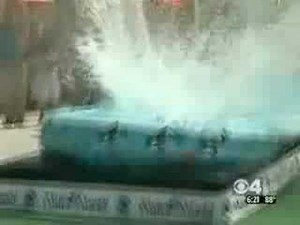 Professor Splash Hi Dives 1 foot Water! Troy Melquist