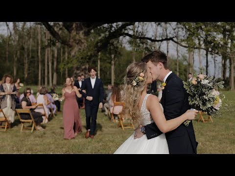 You're like a dream walking | Outdoor wedding at family farm | Indiana Wedding Video