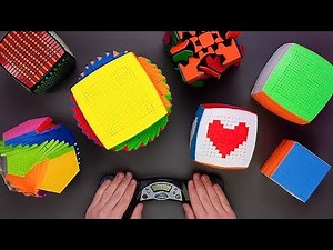 TOP of the Largest Rubik's Cubes in the World