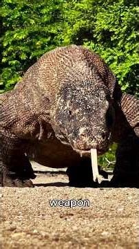 The Komodo Dragon’s Attack You Can’t Outrun #Shorts #wildlifefacts
