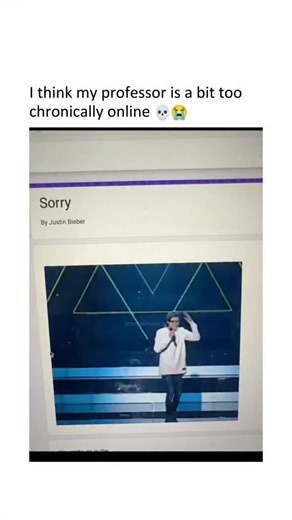 Memes and Music on Instagram: "The viral meme known as the "Sorry Guy" (or "Lithuanian Justin Bieber") comes from a 2015 audition on *X Factor Lithuania*, where contestant Jonatanas Kazlauskas attempted to perform Justin Bieber's hit song "Sorry." Confident at first, he quickly forgot almost every lyric after the intro, leading to an awkward, cringe-filled performance full of stutters, mumbled filler words, off-key notes, and dramatic pauses. Instead of stopping or recovering smoothly, he repeat