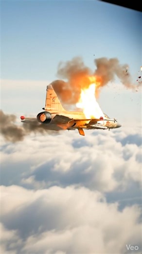 “JF-17 Thunder Engine Catches Fire Mid-Air 😱 (Matchstick Simulation)”