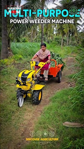 Amazing Multipurpose Power Weeder Machine