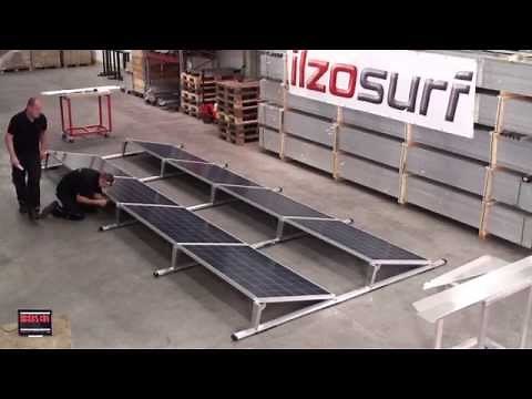 ilzoeasy - schnellste Photovoltaik Süd-Aufständerung