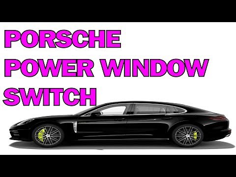 How To Replace Porsche Power Window Button