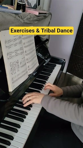 Exercises &Tribal Dance John Thompson's Book 3 #nanopianoschool #piano #pianolessons #johnthompson