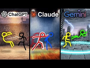 Which AI Gives the better Stickman fight Animation Instructions? | @flipaclip