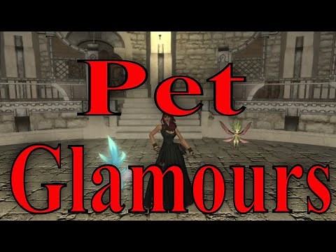 FFXIV Summoner Pet Glamouring Getting The Quest And How To Glamour Them PS4/5 Or PC