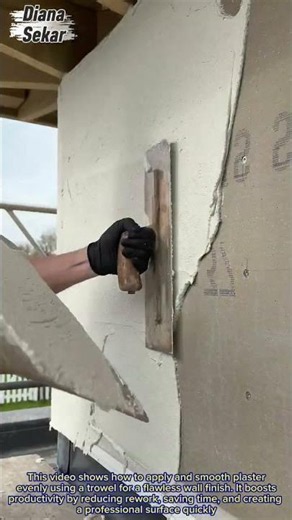 Smooth Wall Plastering Technique for Fast & Clean Finish
