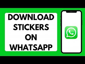 How To Download The Stickers For The WhatsApp