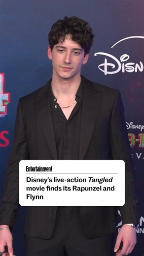 I see the light! 🤩 And it's coming from the new stars of the upcoming live-action #Tangled, #MiloManheim and #TeaganCroft 💓 Read more: bit.ly/49bqRmz | Entertainment Weekly