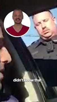 Lying Cop Doesn't Know Uber Driver is a Lawyer | Viral Flashback #shorts