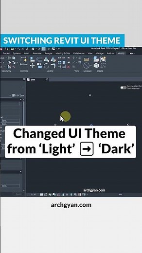 How to change Revit UI theme & language in Revit