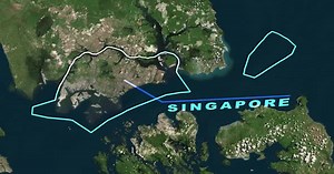 Singapore Map Animation