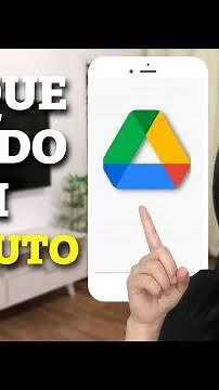 Como baixar fotos e vídeos do GOOGLE DRIVE no iPhone - Dica Rápida para baixar arquivos do drive