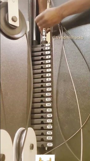 Easy way to replace your home gym weight stack cable