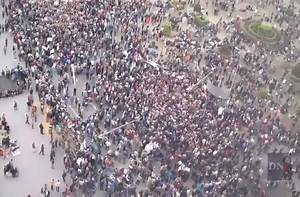 A different, heart warming side of the Egyptian protests.