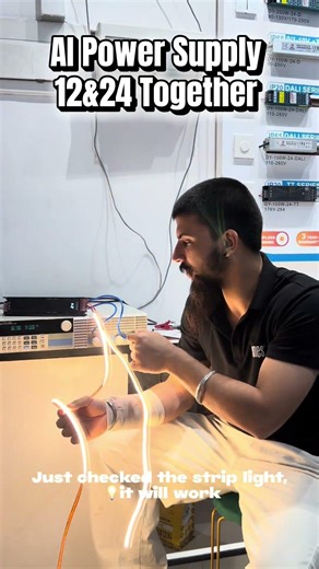 New waterproof LED power supply with smart display.Real-time voltage & wattage monitoring #led