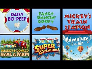 Mickey Mouse Clubhouse Title Cards (Seasons 1–5) Multi‑View Archive with Original Pop Song
