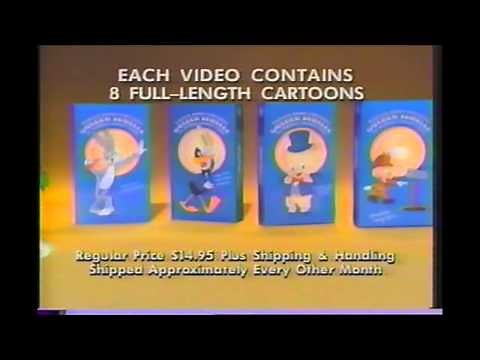 Looney Tunes VHS LIbrary commercial