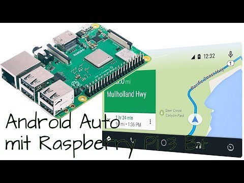 [TUT] Android Auto (CrankShaft) mit Raspberry Pi 3 B+ [4K | DE]