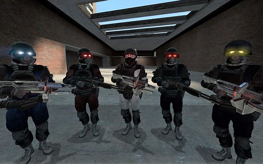 【GMOD】模组推荐：更多战术装备的联合军