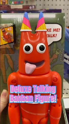 PhatMojo Deluxe Talking Banban Figure ALL VOICELINES 🎉 #gartenofbanban