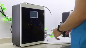 11 Plates Water Ionizer Alkaline Machine and Pre-filter Purifier Machine Countertop Version With Hot Heater OEM