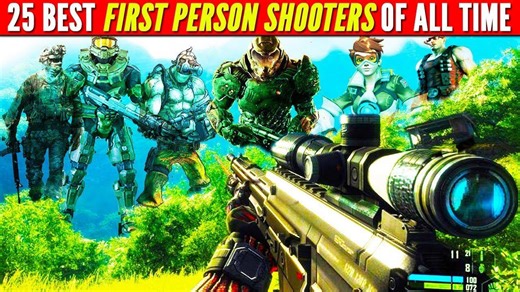 Top 25 Best First Person Shooter Games Of All Time (fps Super List) | Chaos