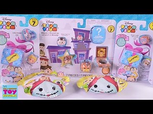 Disney Series 7 Tsum Tsum Palooza Stack Pack Tsumprise Toy Review | PSToyReviews