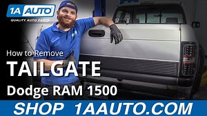 How to Remove Tailgate 1994-2002 Dodge RAM 1500