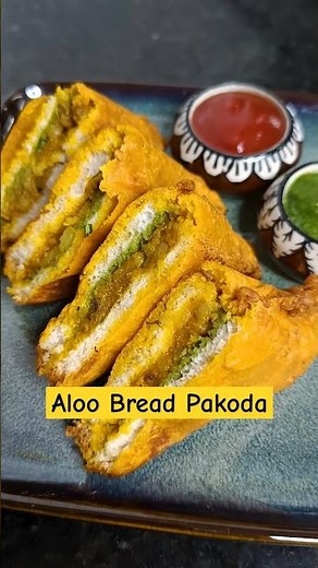 Tasty Aloo Bread Pakora l Make market-like bread pakoras at home
