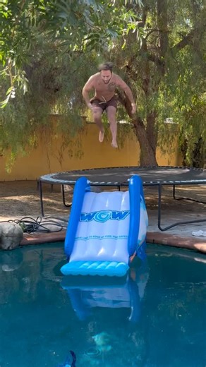 Drew Dirksen on Instagram: "Testing TEMU Waterslides…"