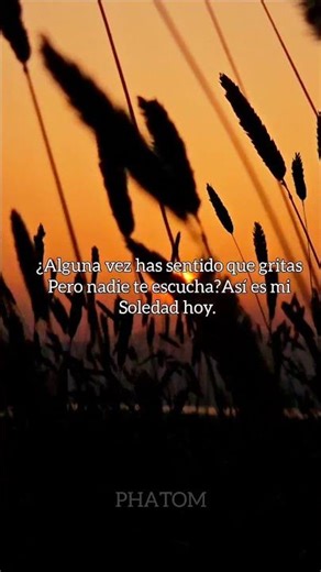 Hoy no tengo ganas de fingir. 😕