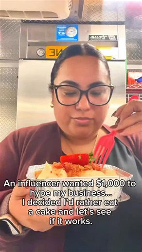 9.7K views · 282 reactions | Influencer wanted $1k… I chose self-care (aka cake) instead  #BakeItMine #FresnoBakery #FresnoCalifornia #SmallBusinessLife #FYP | Bake it Mine | Facebook