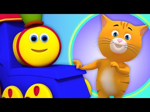 Bob Der Zug | Katze lied | Deutsch lied | Bob The Train Cat Rhyme