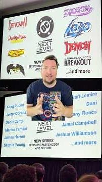 DC Comics Announces “Next Level”