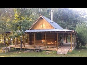 Off Grid Log Cabin Build
